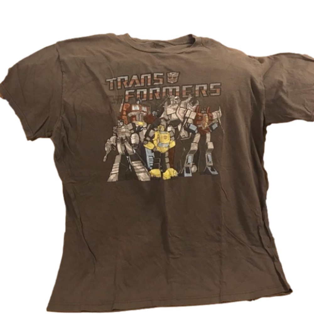 Transformers t-shirt. grey. men’s XL. unisex.
